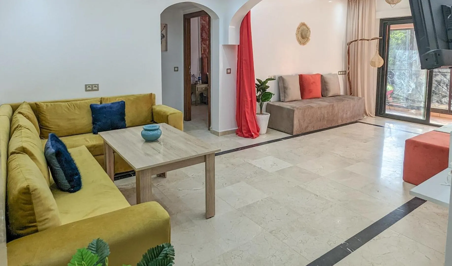 Apartement Panoramic View Majorelle Garden With Pool Marakeş Daire